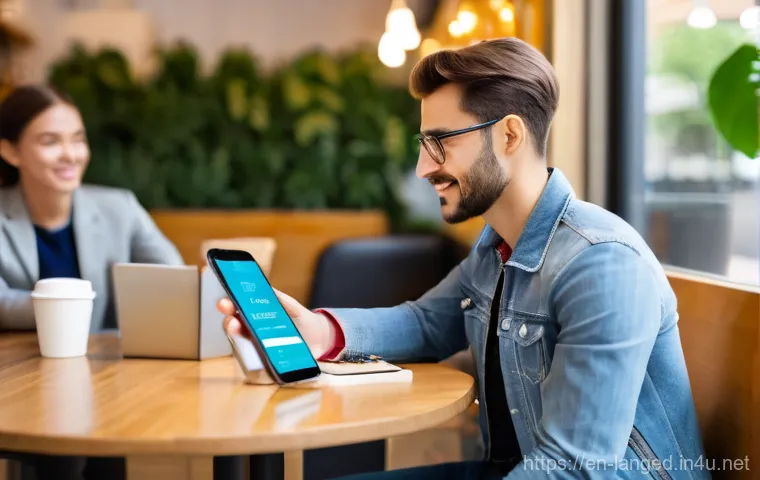 언어 학습의 동기와 참여 - **Prompt 1: Visualizing Core Motivation**
    "A person in their late 20s, wearing a comfortable lon...