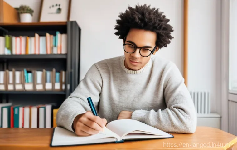 언어 교육에서의 학습자 피드백 - **Prompt:** In a bustling, sunlit university common area filled with comfortable beanbag chairs and ...